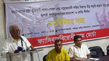 ‘রাজাকারের’ছবি টানানোর ঘটনা ‘বাড়তে পারে, শঙ্কা সিরাজুল ইসলাম চৌধুরী