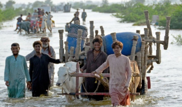 পাকিস্তানে বন্যায় মৃতের সংখ্যা চারশ