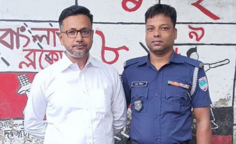 থানায় ঢুকে জামায়াত নেতার হুমকি,পরে গ্রেপ্তার থানায় ঢুকে জামায়াত নেতার হুমকি,পরে গ্রেপ্তার